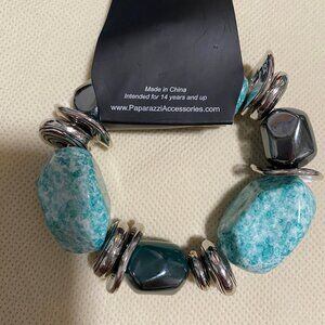 2 Paparazzi Glaze of glory bracelets.